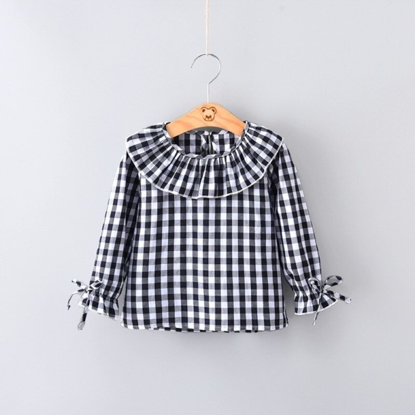 Blusa de niña L1752 negro 3