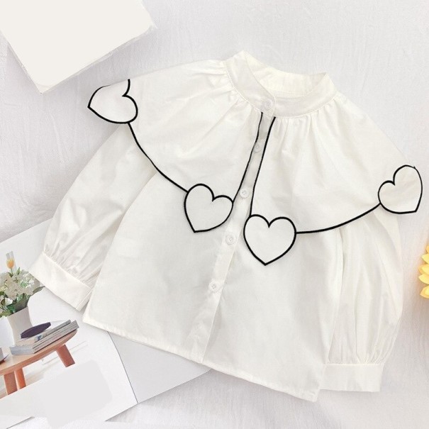 Blusa de niña L1785 negro 4