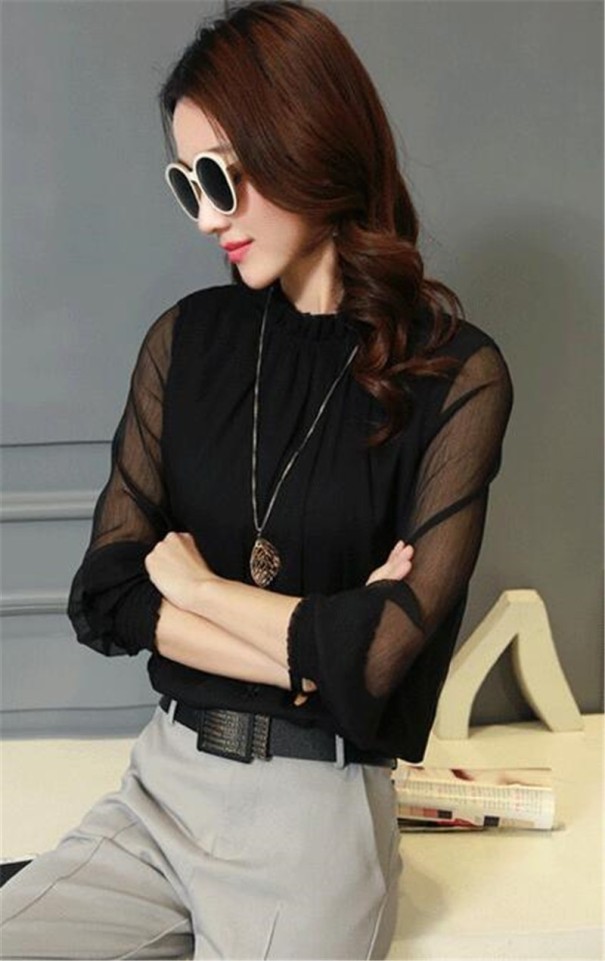 Blusa Feminina Charlotte preto L