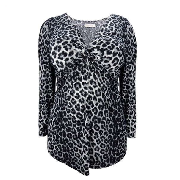 Blusa feminina em tamanhos grandes 5XL 2