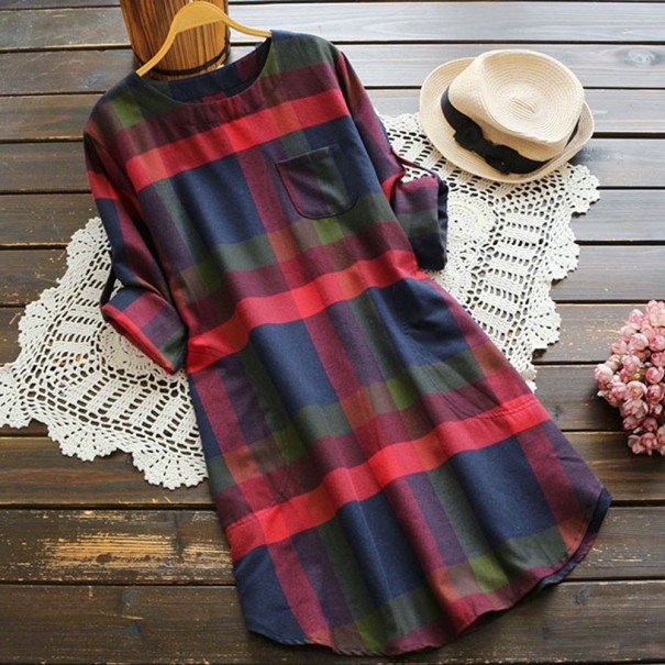 Blusa larga de mujer Alana 3XL
