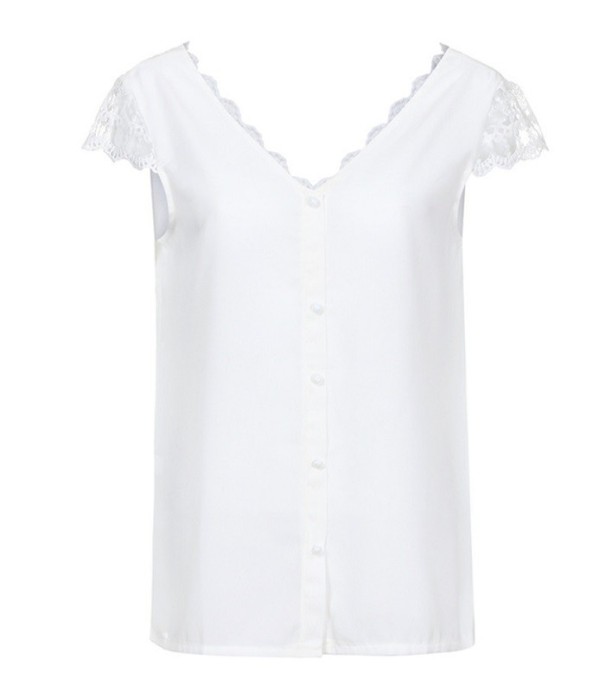 Bluză albă pentru femei M