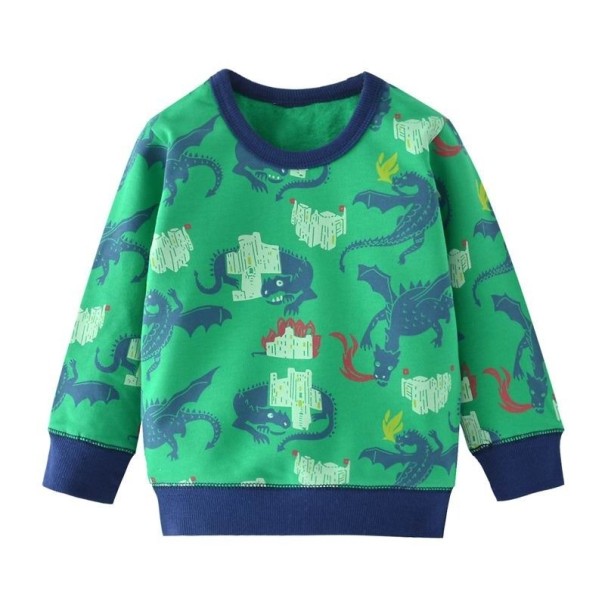 Bluza chłopięca z dinozaurami 3 E