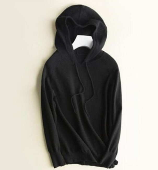Bluza damska z kapturem G289 czarny M