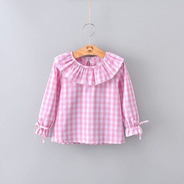 Bluză de fată L1752 roz 4