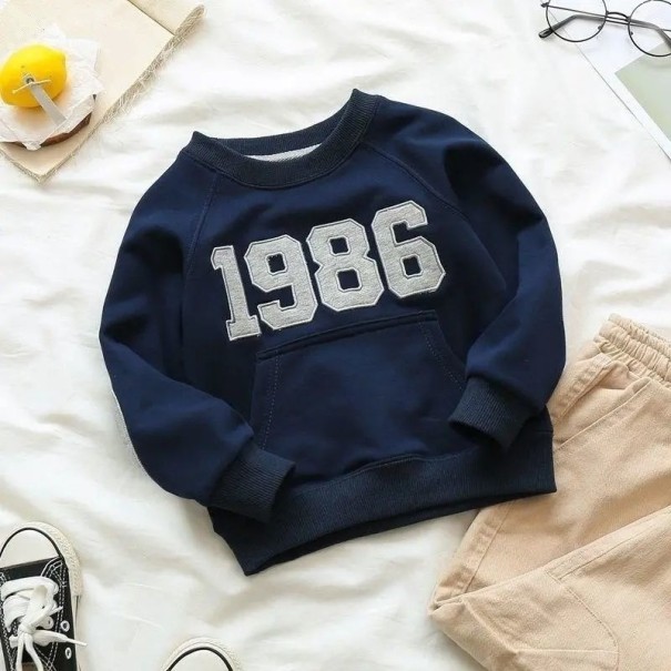 Bluza dziecięca L532 ciemnoniebieski 3