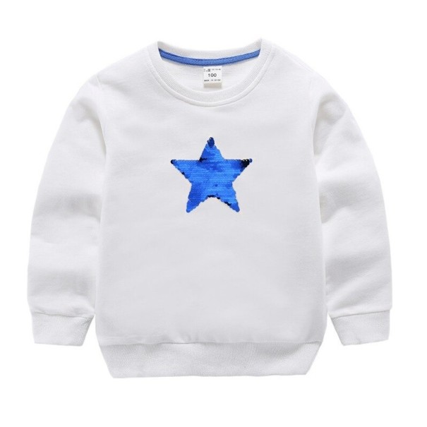 Bluza dziewczęca z cekinami L558 4 D