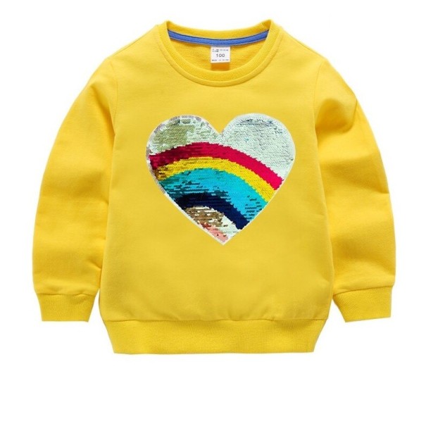 Bluza dziewczęca z cekinami L558 8 R