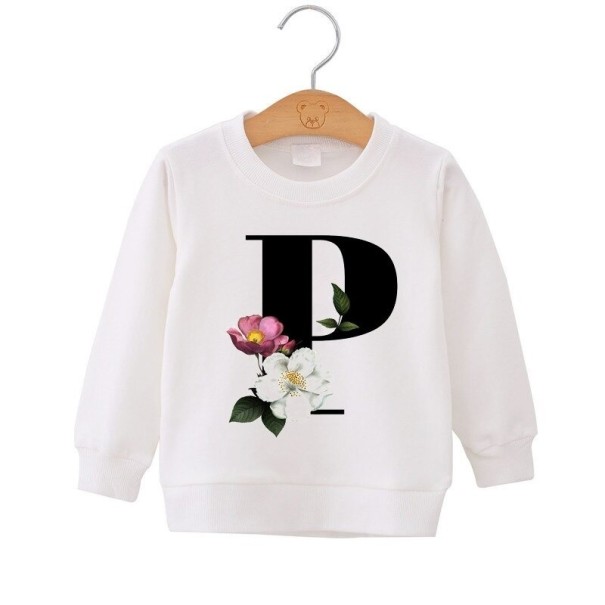 Bluza dziewczęca z literą 10 P