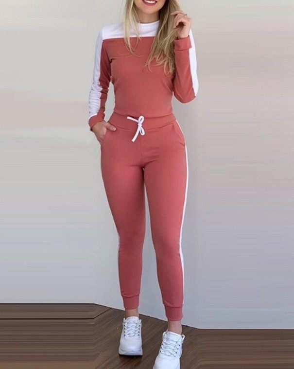 Bluza i spodnie dresowe damskie B1014 XS