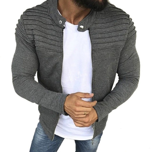 Bluza męska F1044 ciemnoszary L