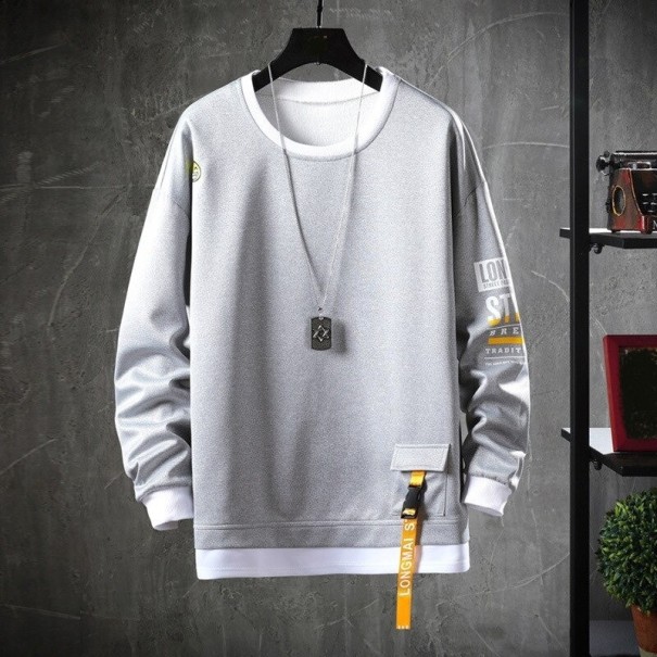 Bluza męska F19 jasnoszary L