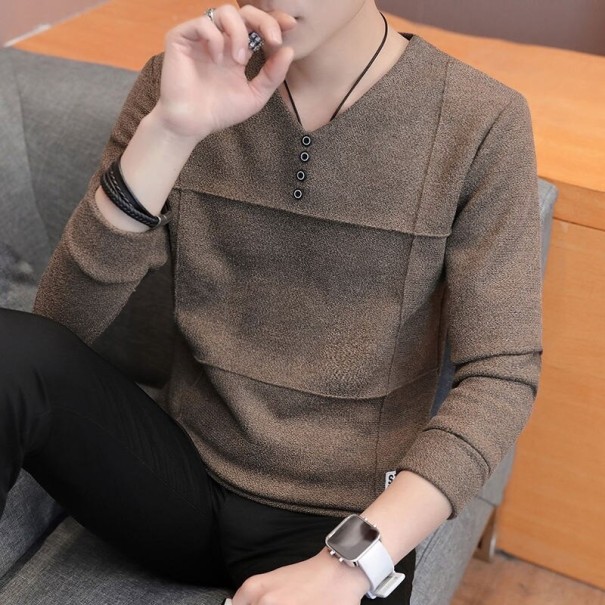 Bluza męska F43 kawa L 2