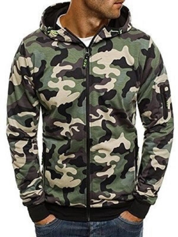 Bluza męska moro F107 zieleń wojskowa XL