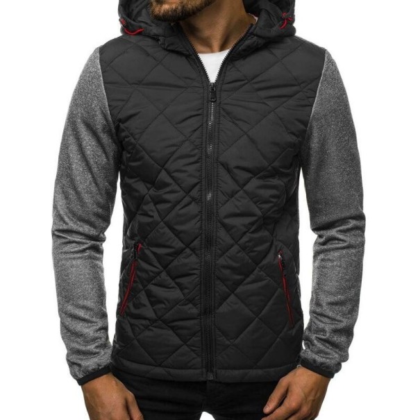 Bluza męska rozpinana F102 ciemnoszary XL