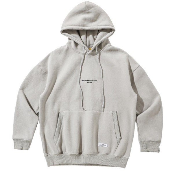 Bluza męska z kapturem F55 jasnoszary S