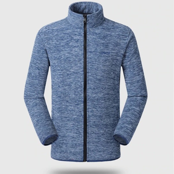 Bluza ocieplana męska niebieski S
