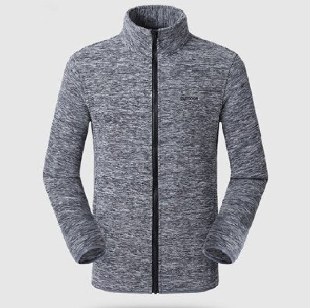 Bluza ocieplana męska szary M