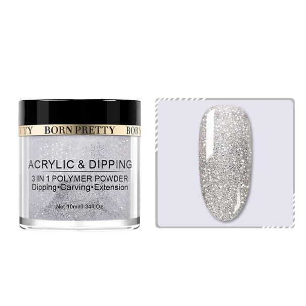 Błyszczący akrylowy puder do paznokci 10 ml 5