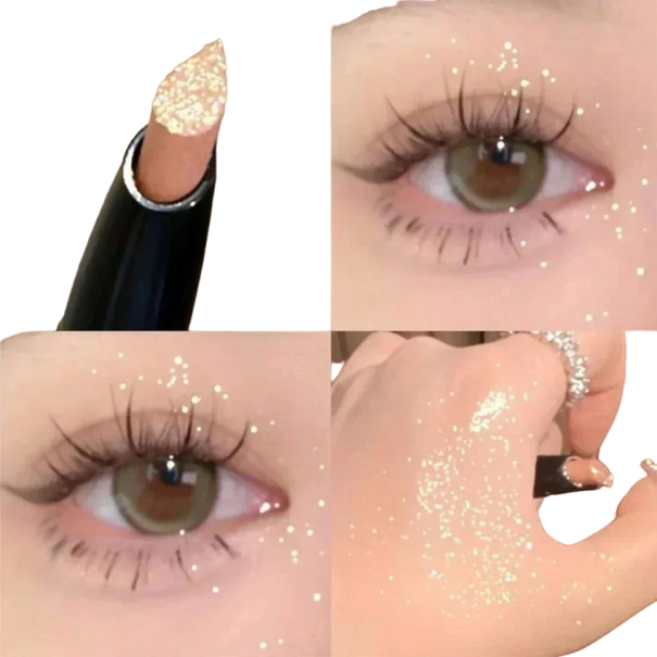 Błyszczący cień w kremie w kredce Kremowy cień do powiek 3