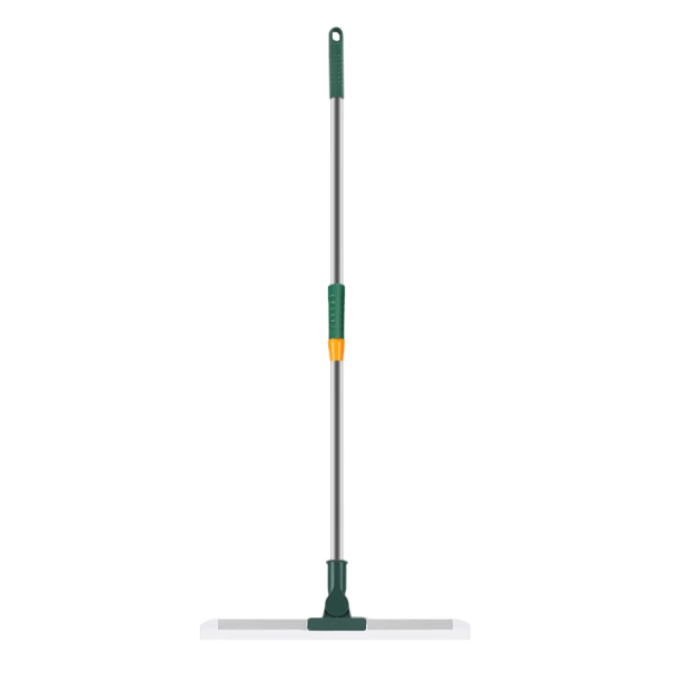 Bodenwischer mit verstellbarer Länge 101 x 48,5 cm 180° drehbarer Kopf Wischer für den Boden mit teleskopischem Griff zum Reinigen von Badezimmer und Küche 1