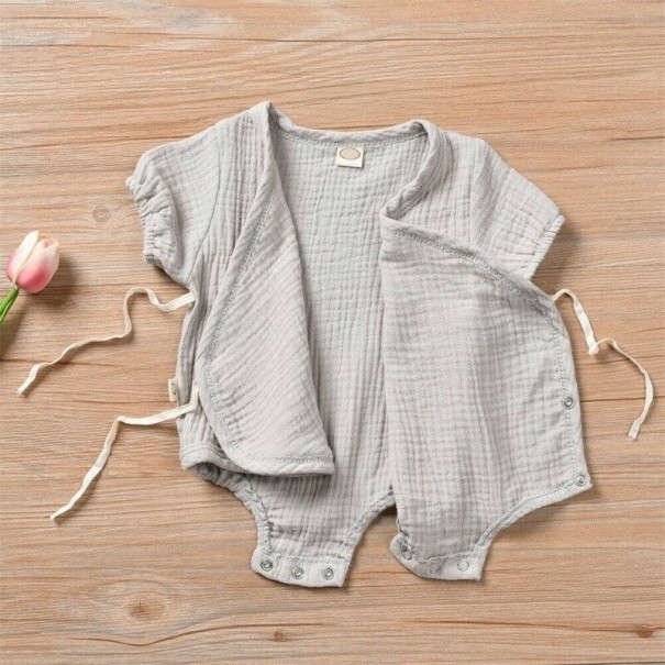 Body dla niemowląt N743 szary 12-18 miesięcy