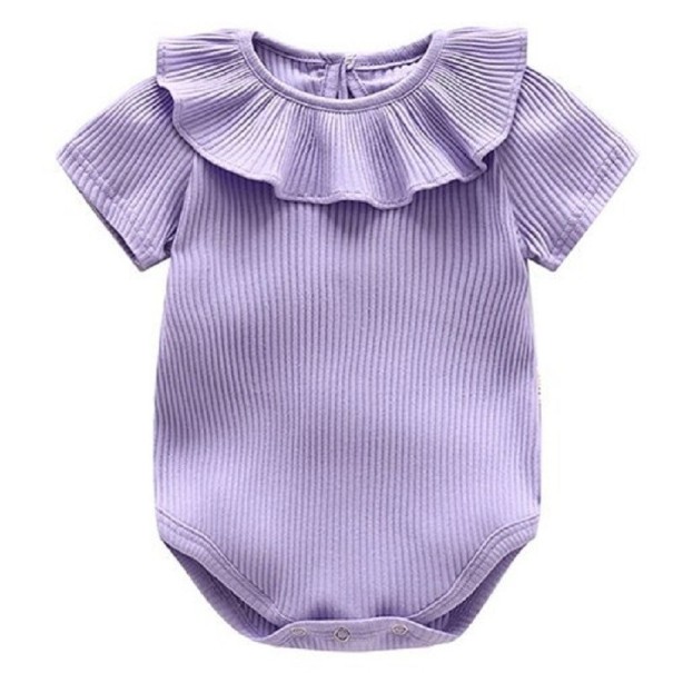 Body dla niemowląt N765 jasny fiolet 3-6 miesięcy