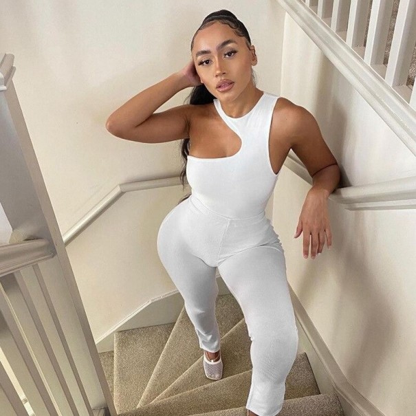 Body et pantalons pour femmes blanc M