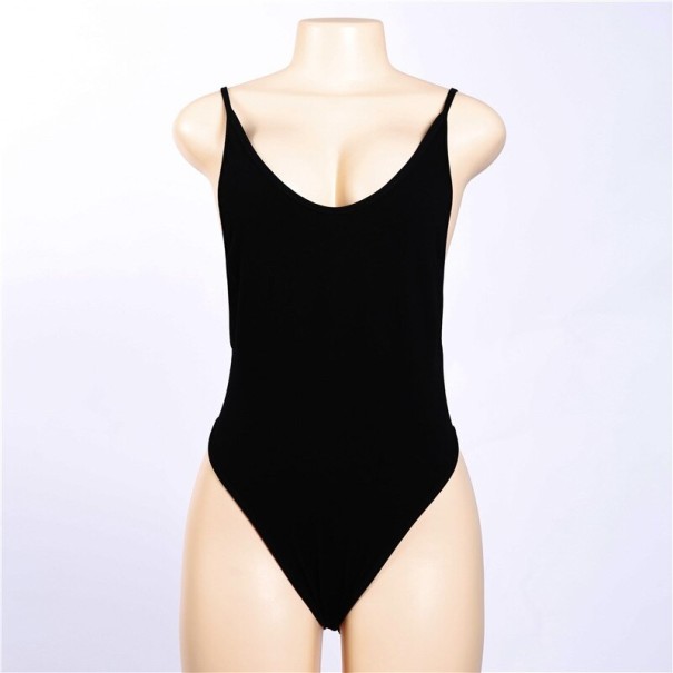 Body feminino com costas recortadas preto S