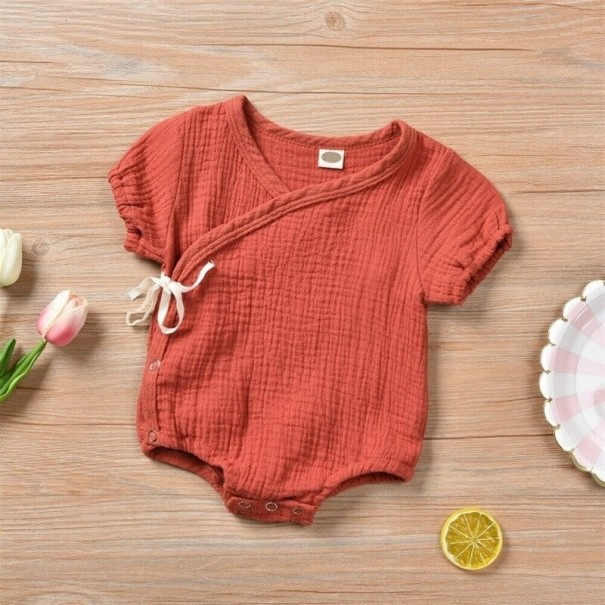 Body para Bebé N743 tijolo 6-12 meses
