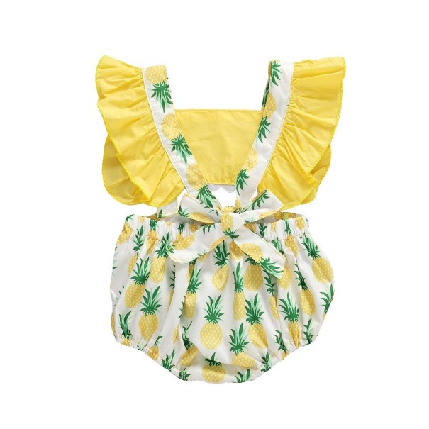 Body para Bebé N790 amarelo 6-12 meses