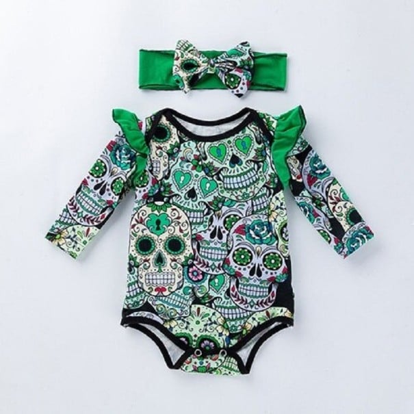 Body per neonati N753 verde 12-24 mesi