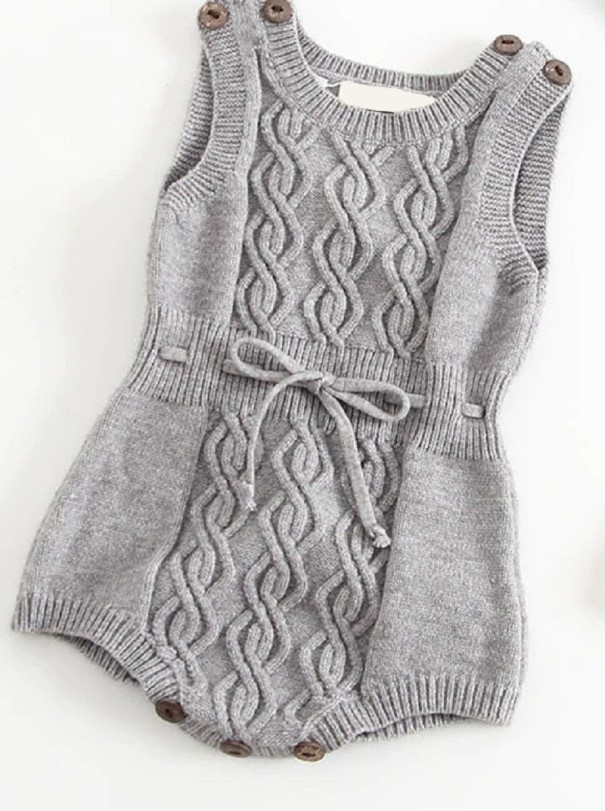 Body per neonati N831 grigio 2