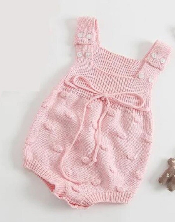 Body pour bébé N828 rose clair 0-3 mois A