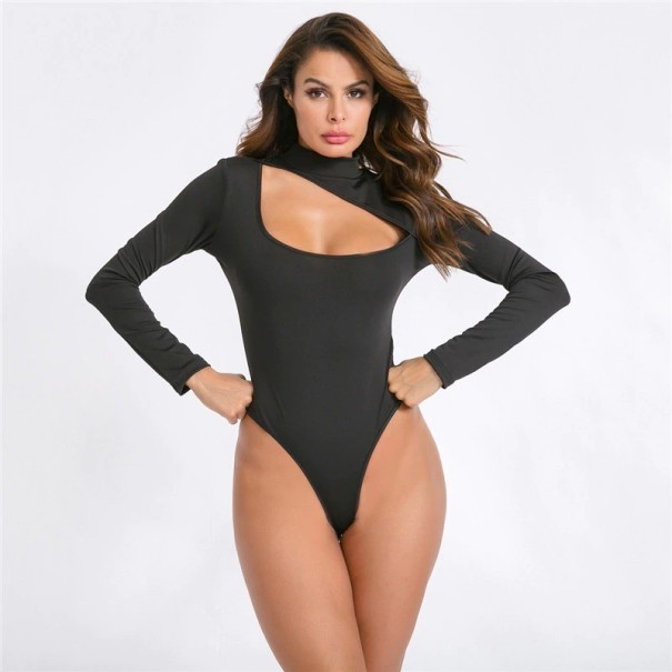 Bodys asimétricos de mujer con escote alto XS