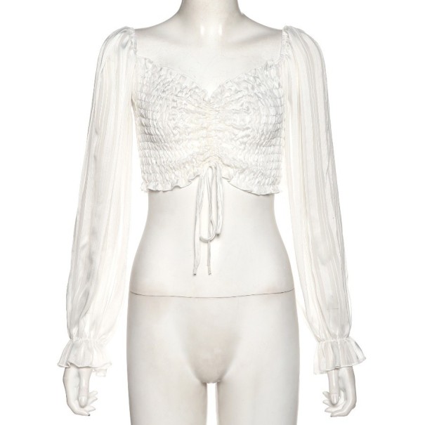 Boho crop top för kvinnor