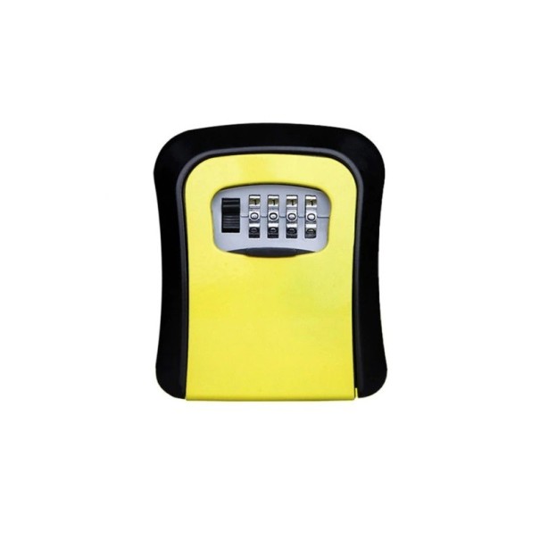 Boîte à clés jaune