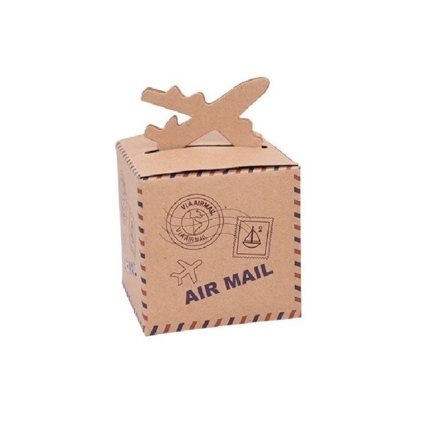 Boîte cadeau avec motif postal 20 pcs 1