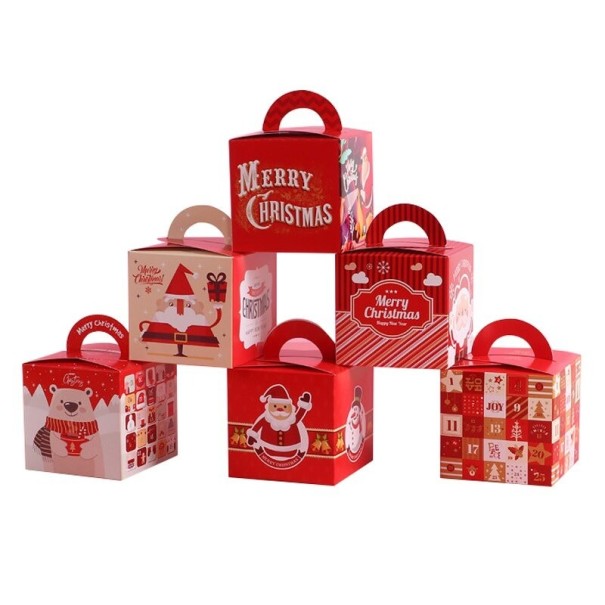 Boîte cadeau de Noël 12 pcs 4