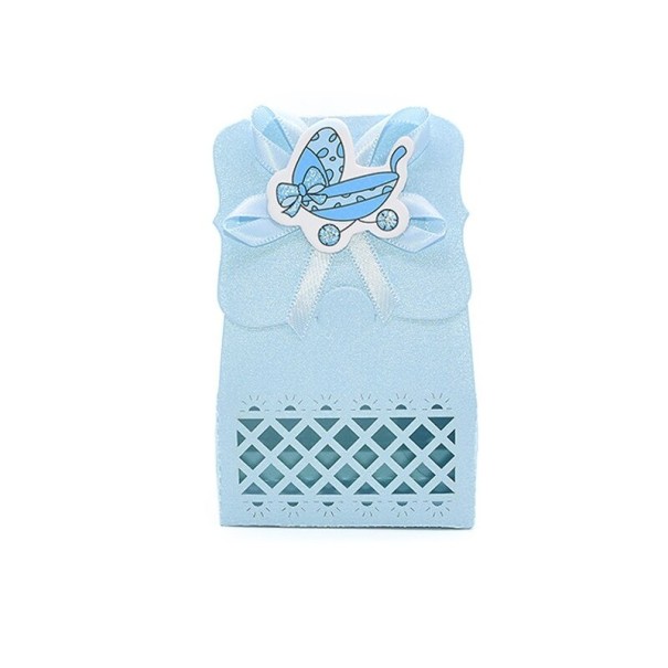 Boîte cadeau pour bébé 12 pcs bleu 8