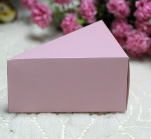 Boîte cadeau pour desserts 10 pcs rose clair