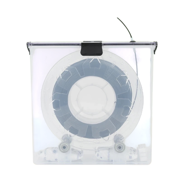 Boîte de séchage pour filament 254 x 127 x 237 mm Boîte transparente avec thermomètre et roulements pour bobines jusqu'à 210 mm de diamètre 1