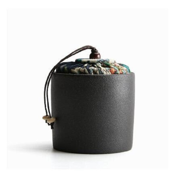 Boîte décorative à thé noir