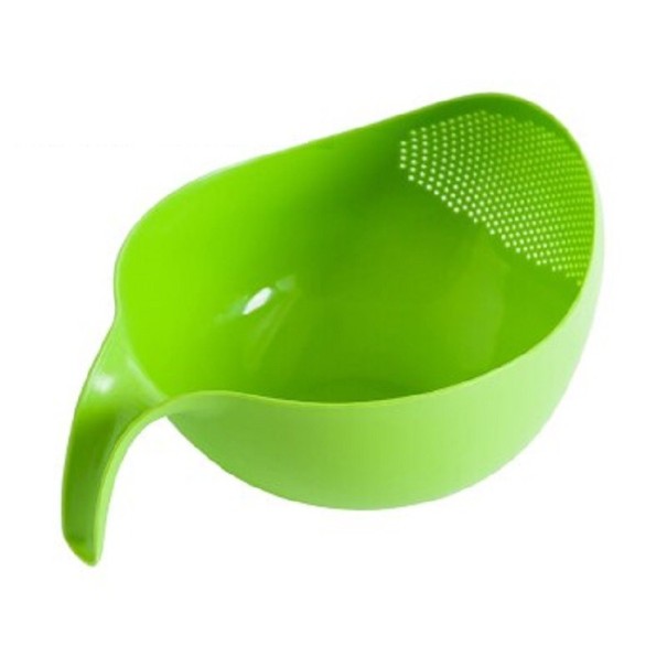 Bol avec passoire vert L