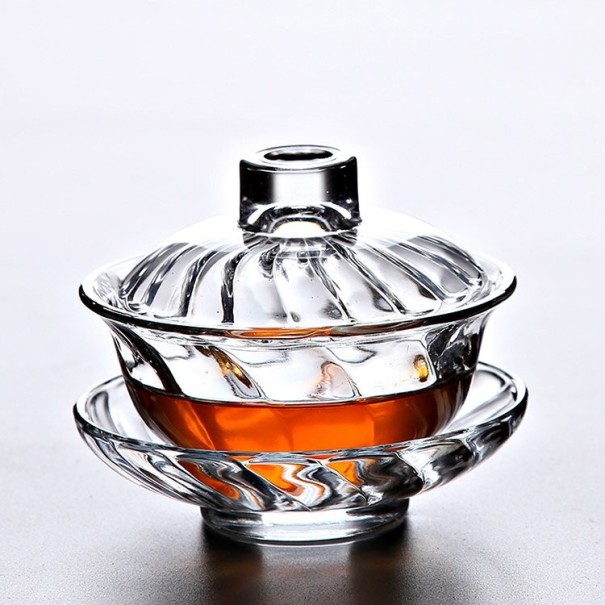 Bol en verre pour le thé gaiwan 3