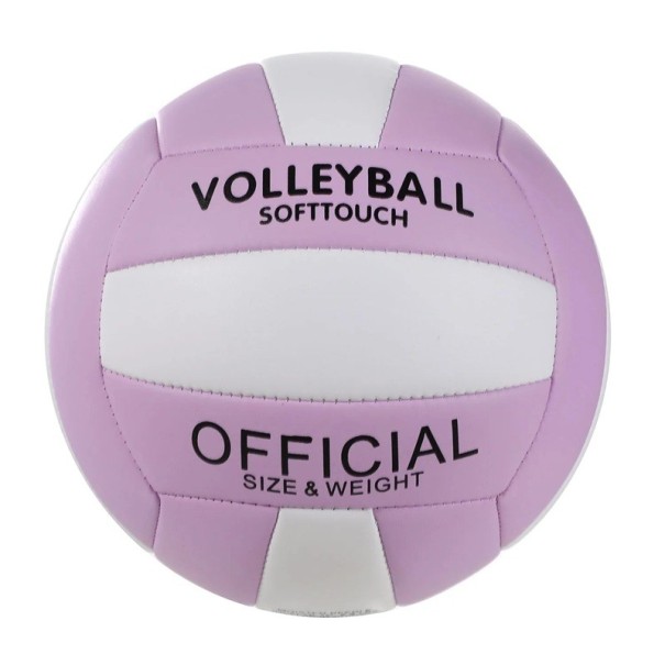 Bola de Voleibol Tamanho 5 Bola de Treino Profissional para Jovens Iniciantes Voleibol de Interior e de Praia Equipamento de Treino roxo
