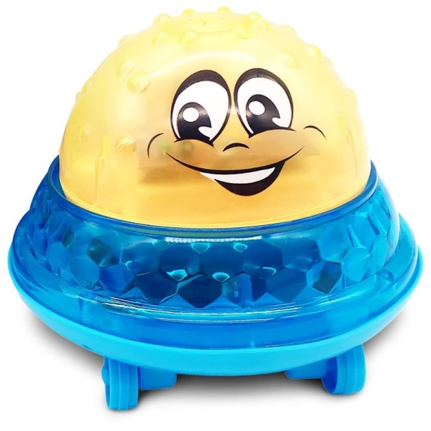Bola flotante con base amarillo
