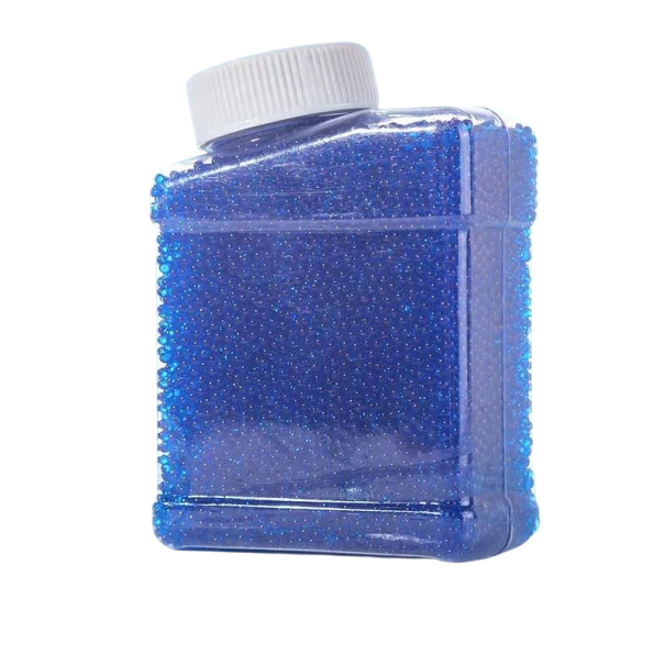 Bolas de gel para pistolas de niños de 7-8 mm, 100 000 unidades, munición para pistolas de gel, munición para pistolas con bolas absorbentes de agua azul