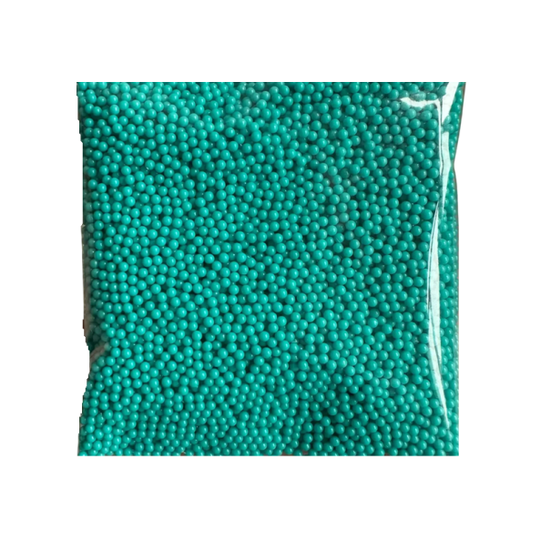 Bolas de gel para pistolas de niños de 7 a 8 mm, 10 000 unidades Munición de gel de agua para pistolas de niños Munición de pistola biodegradable que absorbe el agua turquesa