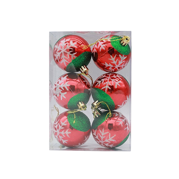 Bolas de Natal 6 cm 6 unid 1